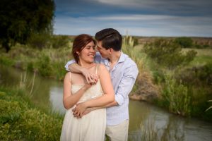 Fotos de la sesión de compromiso de Daniela y Marcos por Aníbal Álvarez en Trelew